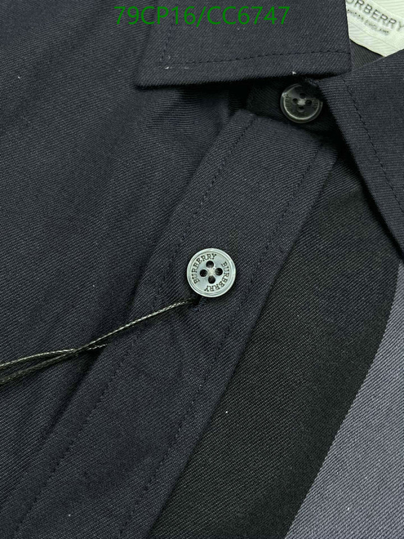 Burberry-Clothing Code: CC6747 $: 79USD