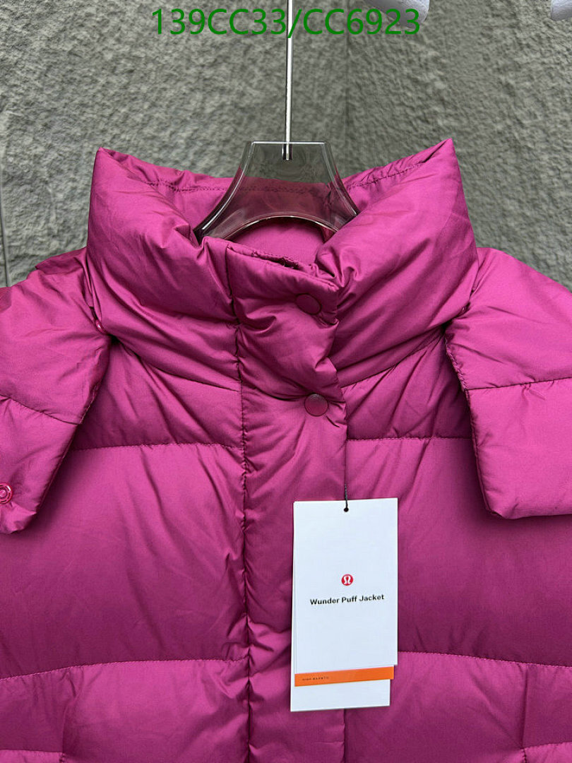 Lululemon-Down jacket Women Code: CC6923 $: 139USD