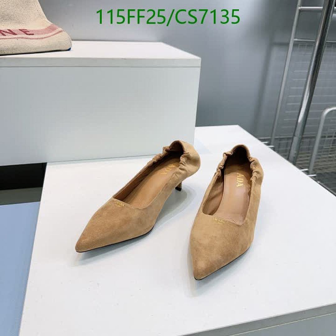Prada-Women Shoes Code: CS7135 $: 115USD