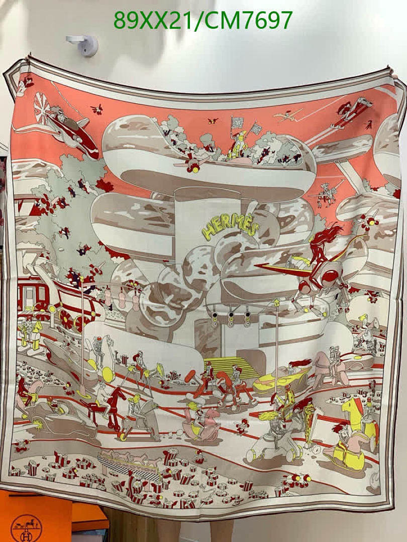 Hermes-Scarf Code: CM7697 $: 89USD