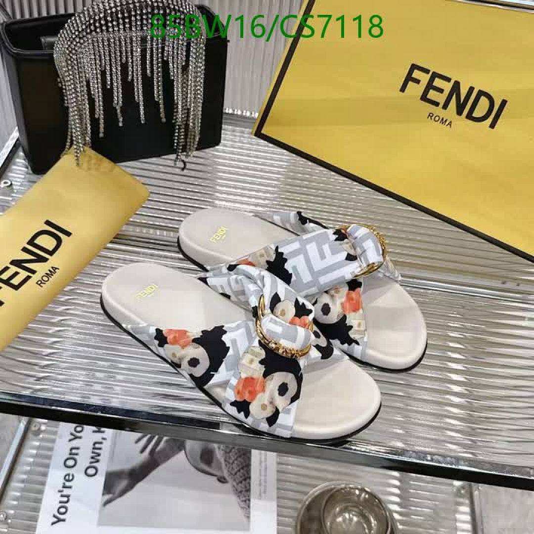Fendi-Women Shoes Code: CS7118 $: 85USD