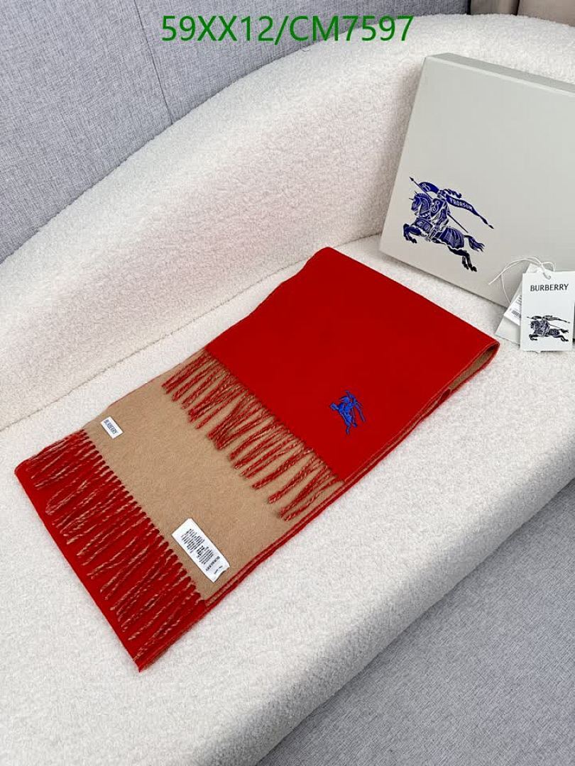 Burberry-Scarf Code: CM7597 $: 59USD