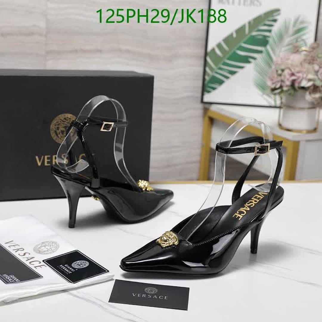 Versace-Women Shoes Code: JK188 $: 125USD