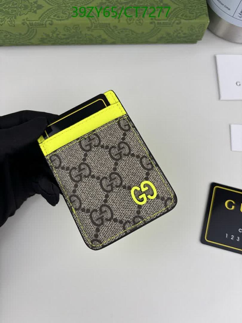 Gucci-Wallet-4A Quality Code: CT7277 $: 39USD