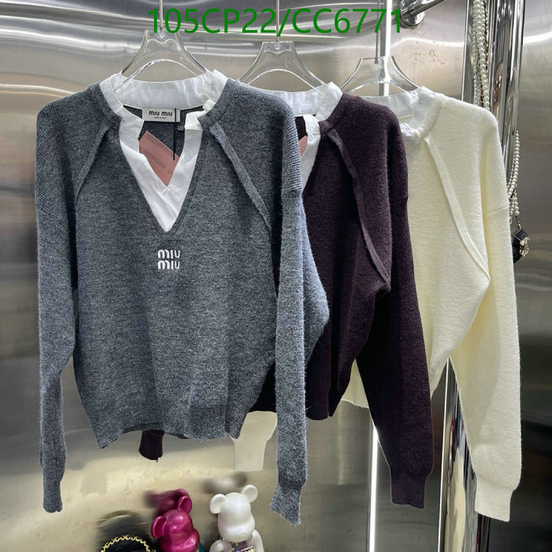 MIUMIU-Clothing Code: CC6771 $: 105USD