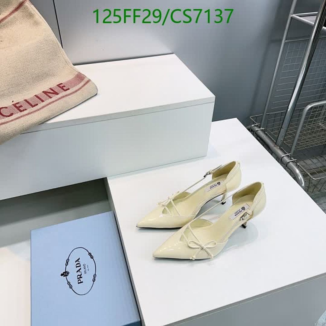 Prada-Women Shoes Code: CS7137 $: 125USD