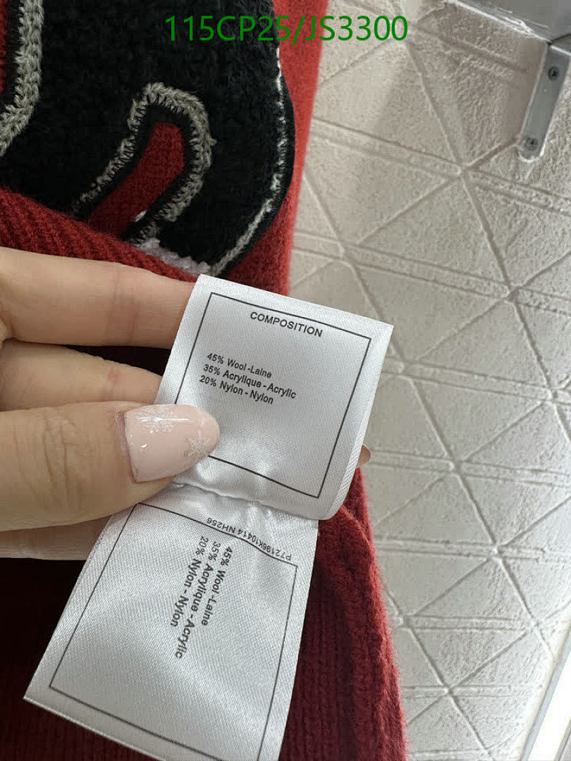 Chanel-Clothing Code: JS3300 $: 115USD