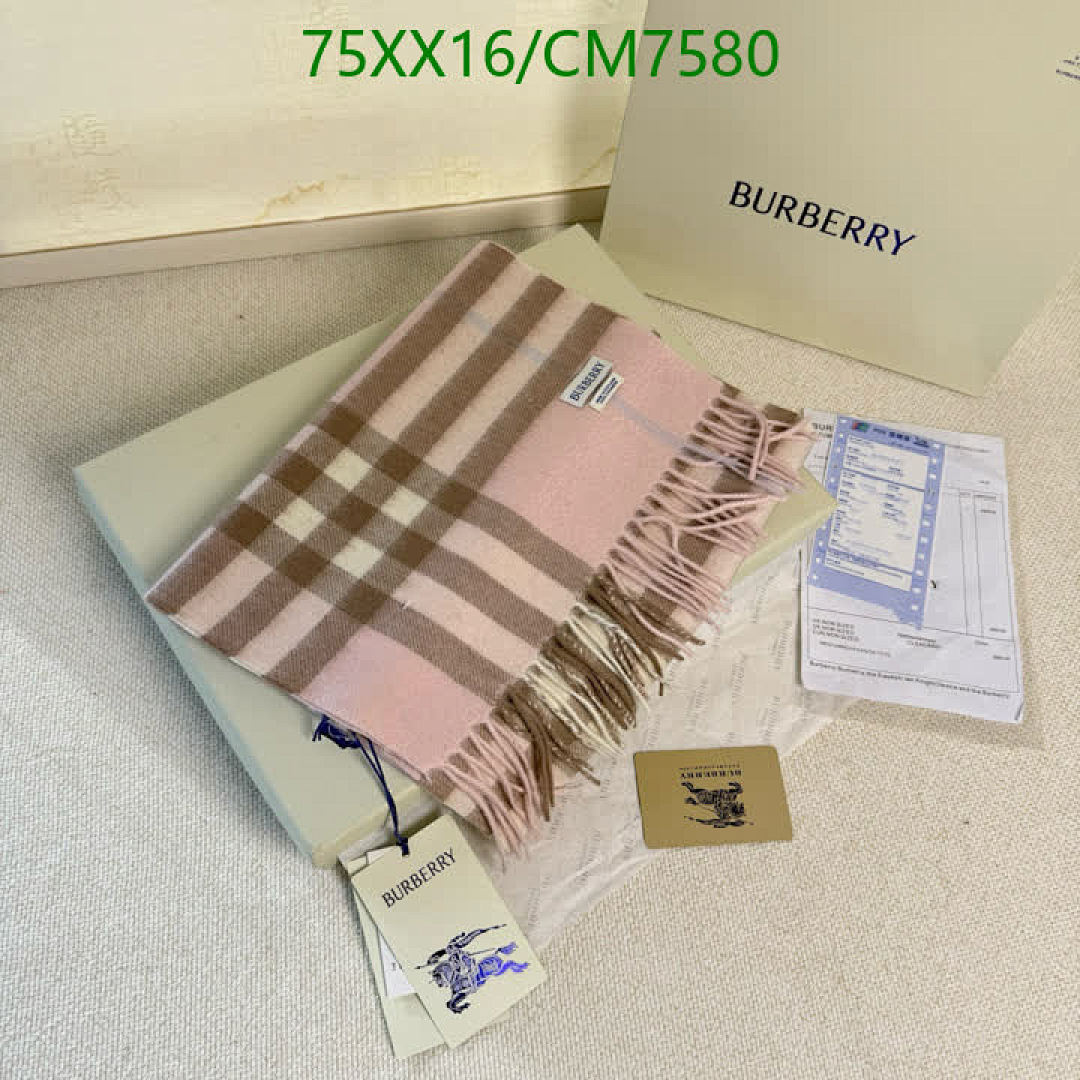 Burberry-Scarf Code: CM7580 $: 75USD