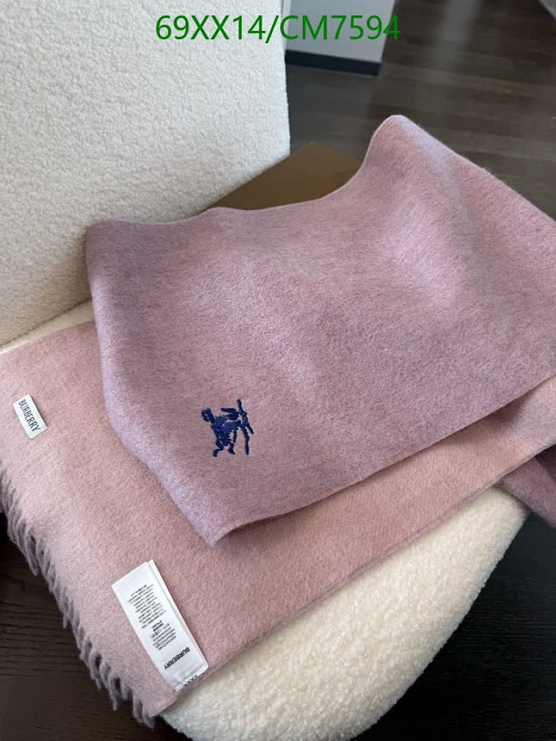 Burberry-Scarf Code: CM7594 $: 69USD