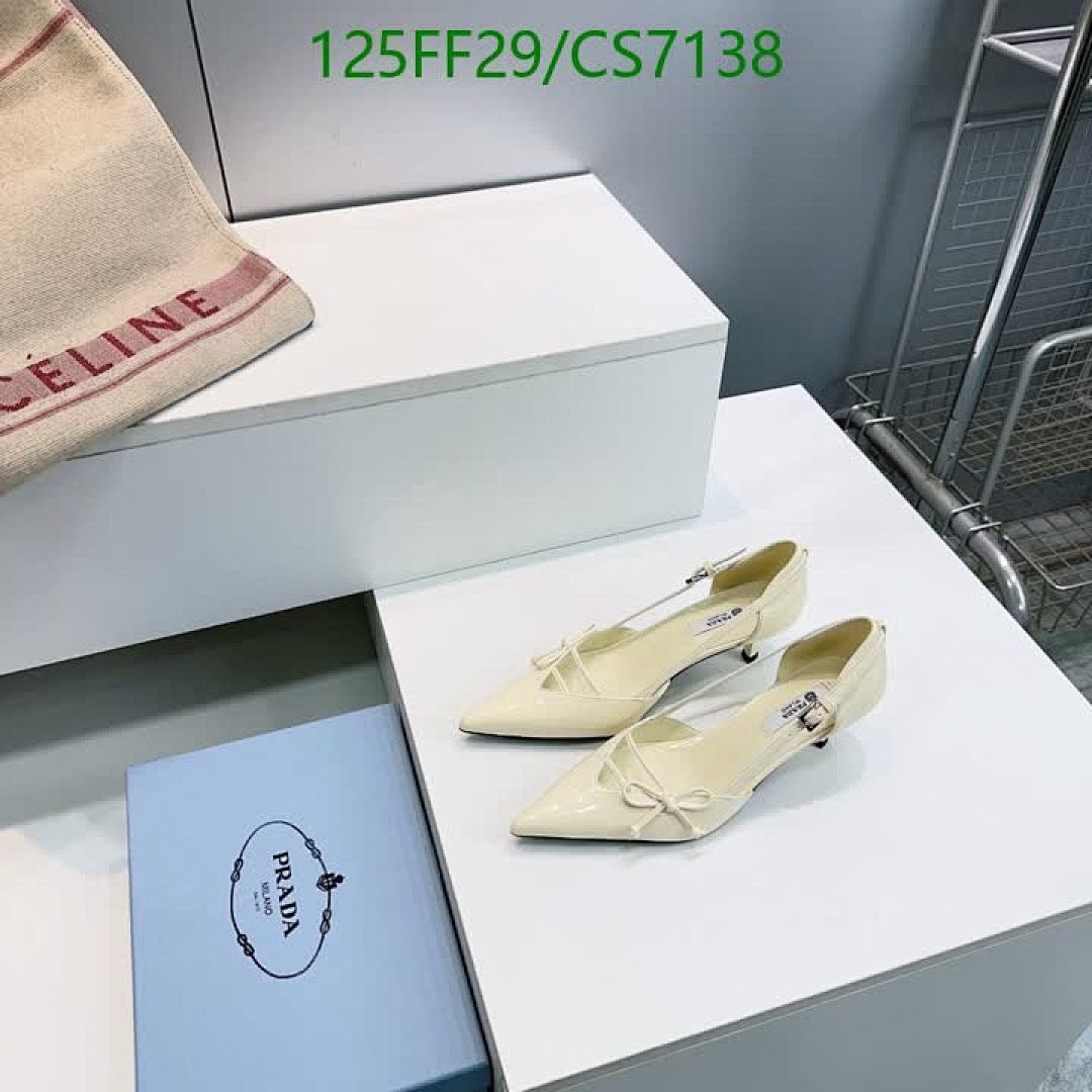 Prada-Women Shoes Code: CS7138 $: 125USD