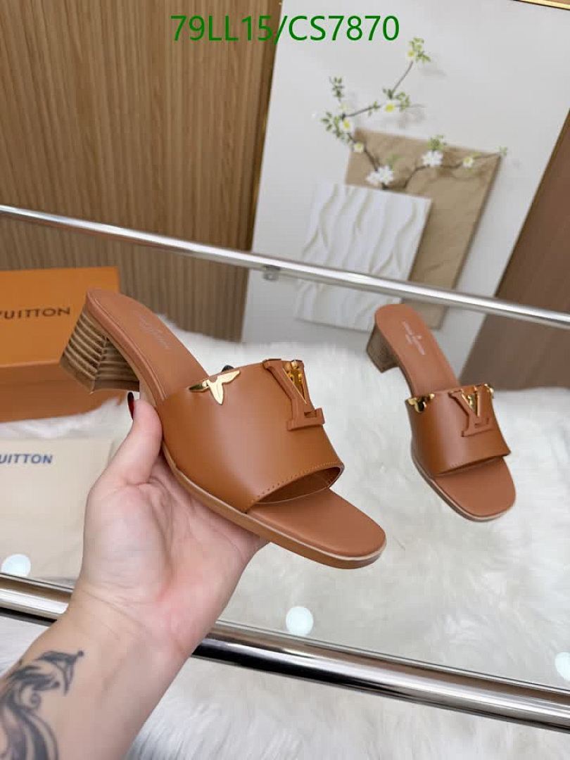 LV-Women Shoes Code: CS7870 $: 79USD