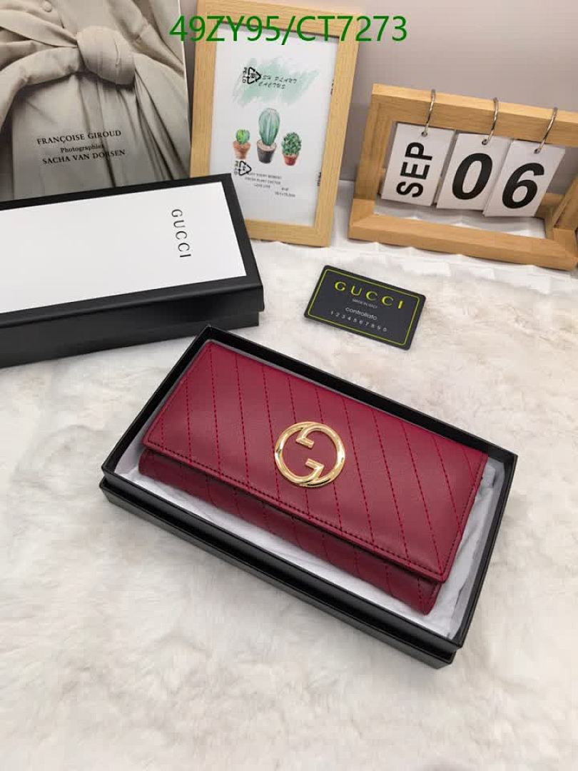 Gucci-Wallet-4A Quality Code: CT7273 $: 49USD