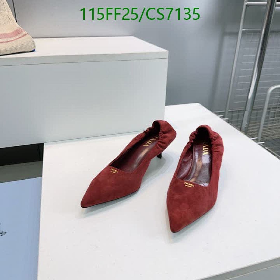 Prada-Women Shoes Code: CS7135 $: 115USD