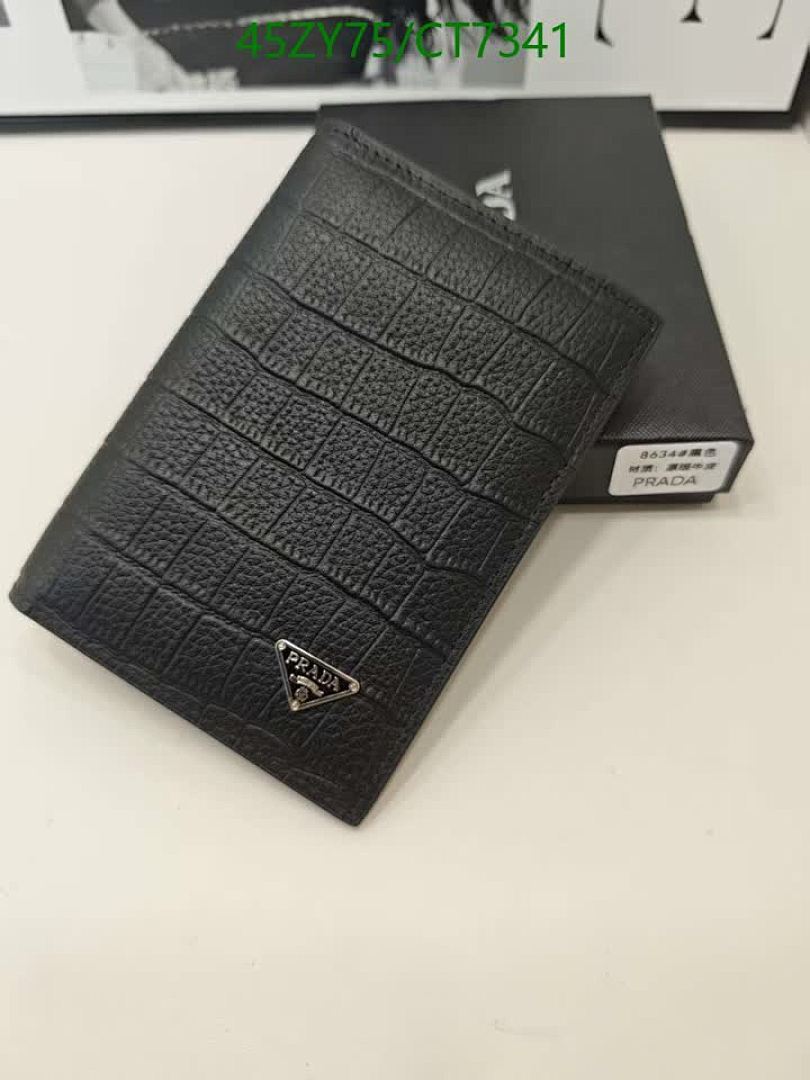 Prada-Wallet-4A Quality Code: CT7341 $: 45USD