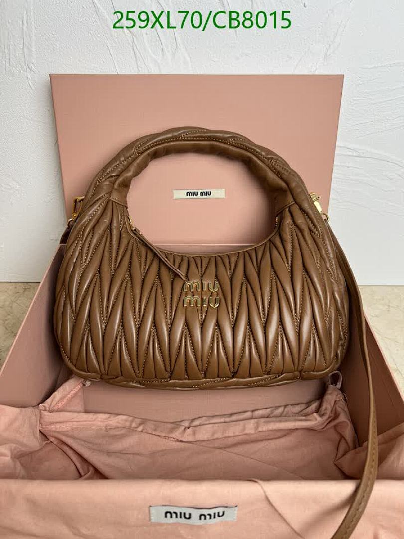 Miu Miu-Bag-Mirror Quality Code: CB8015 $: 259USD