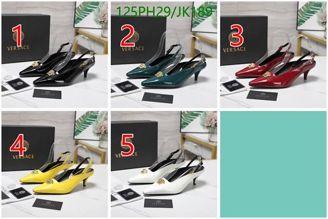 Versace-Women Shoes Code: JK189 $: 125USD