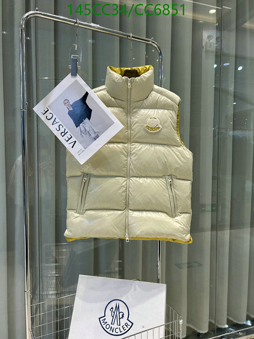Moncler-Down jacket Men Code: CC6851 $: 145USD