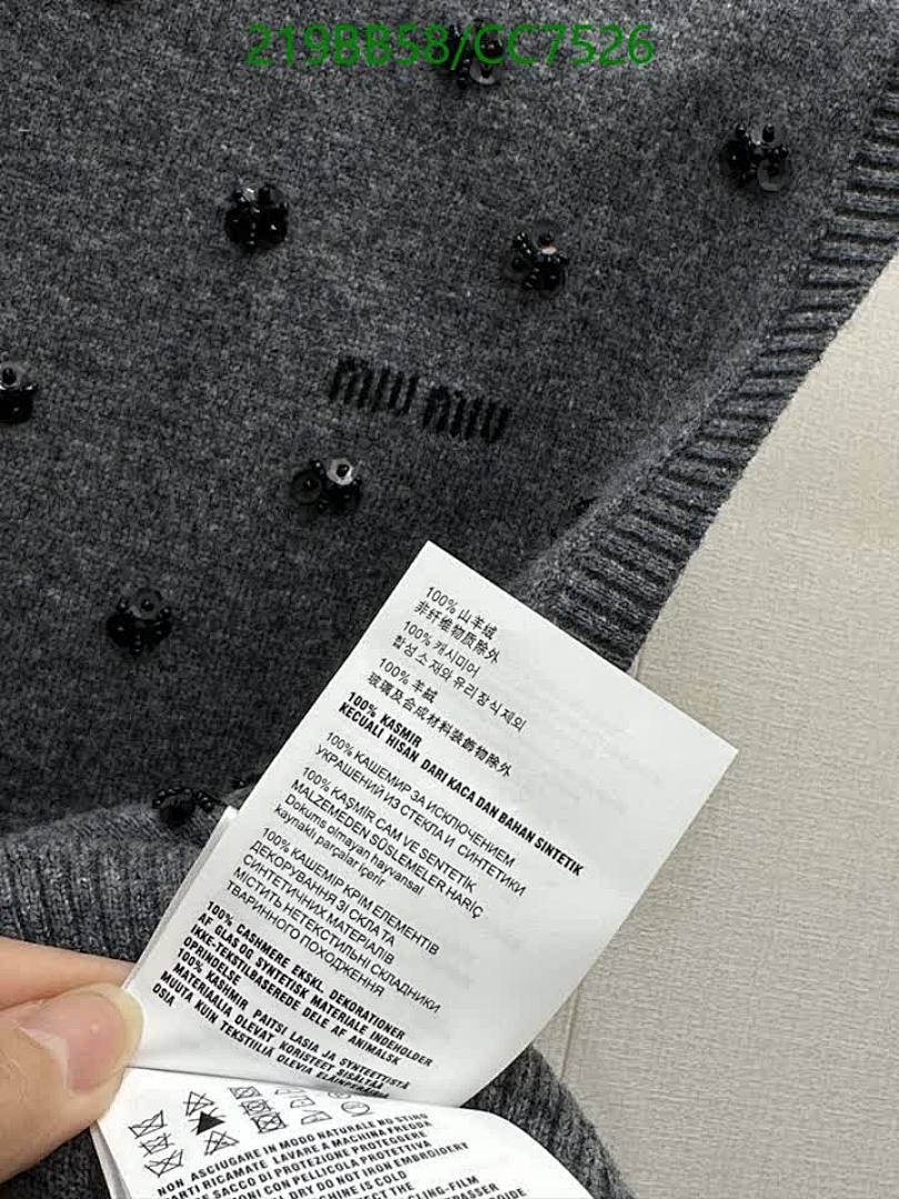 MIUMIU-Clothing Code: CC7526 $: 219USD