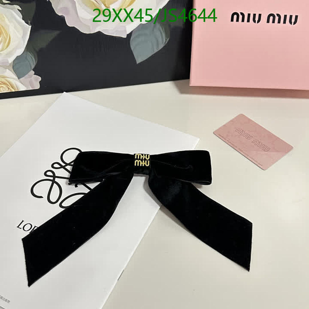 MIU MIU-Headband Code: JS4644 $: 29USD