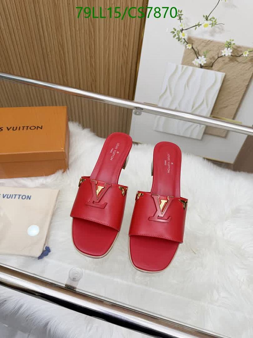 LV-Women Shoes Code: CS7870 $: 79USD