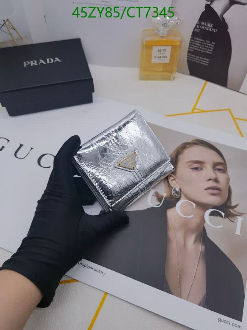 Prada-Wallet-4A Quality Code: CT7345 $: 45USD