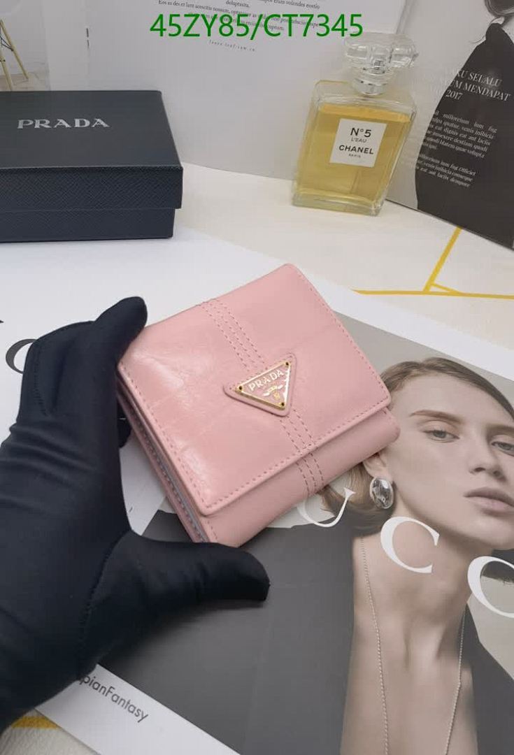 Prada-Wallet-4A Quality Code: CT7345 $: 45USD
