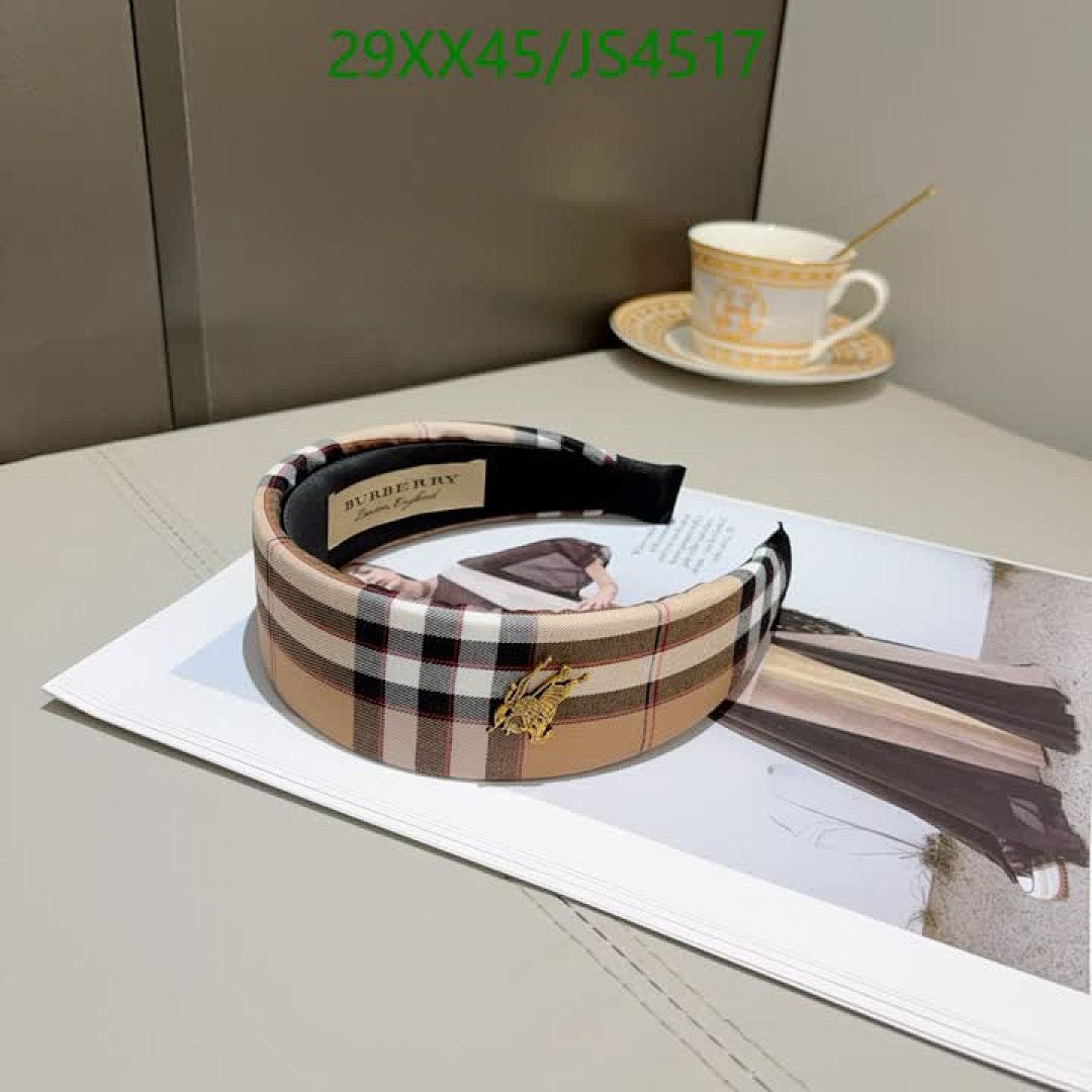 Burberry-Headband Code: JS4517 $: 29USD