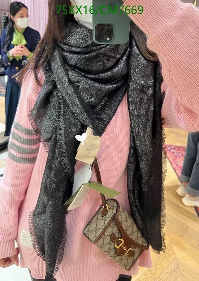 Gucci-Scarf Code: CM7669 $: 75USD