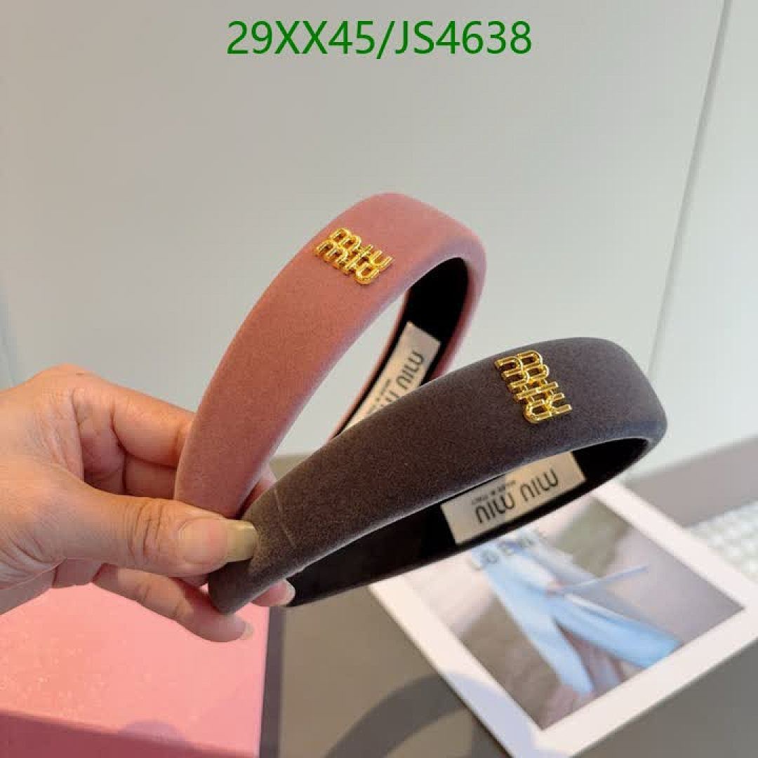 MIU MIU-Headband Code: JS4638 $: 29USD