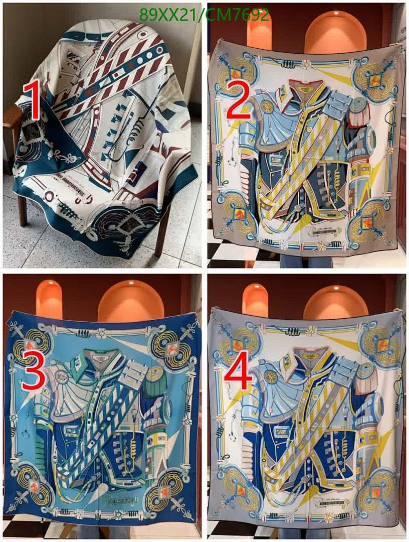 Hermes-Scarf Code: CM7692 $: 89USD