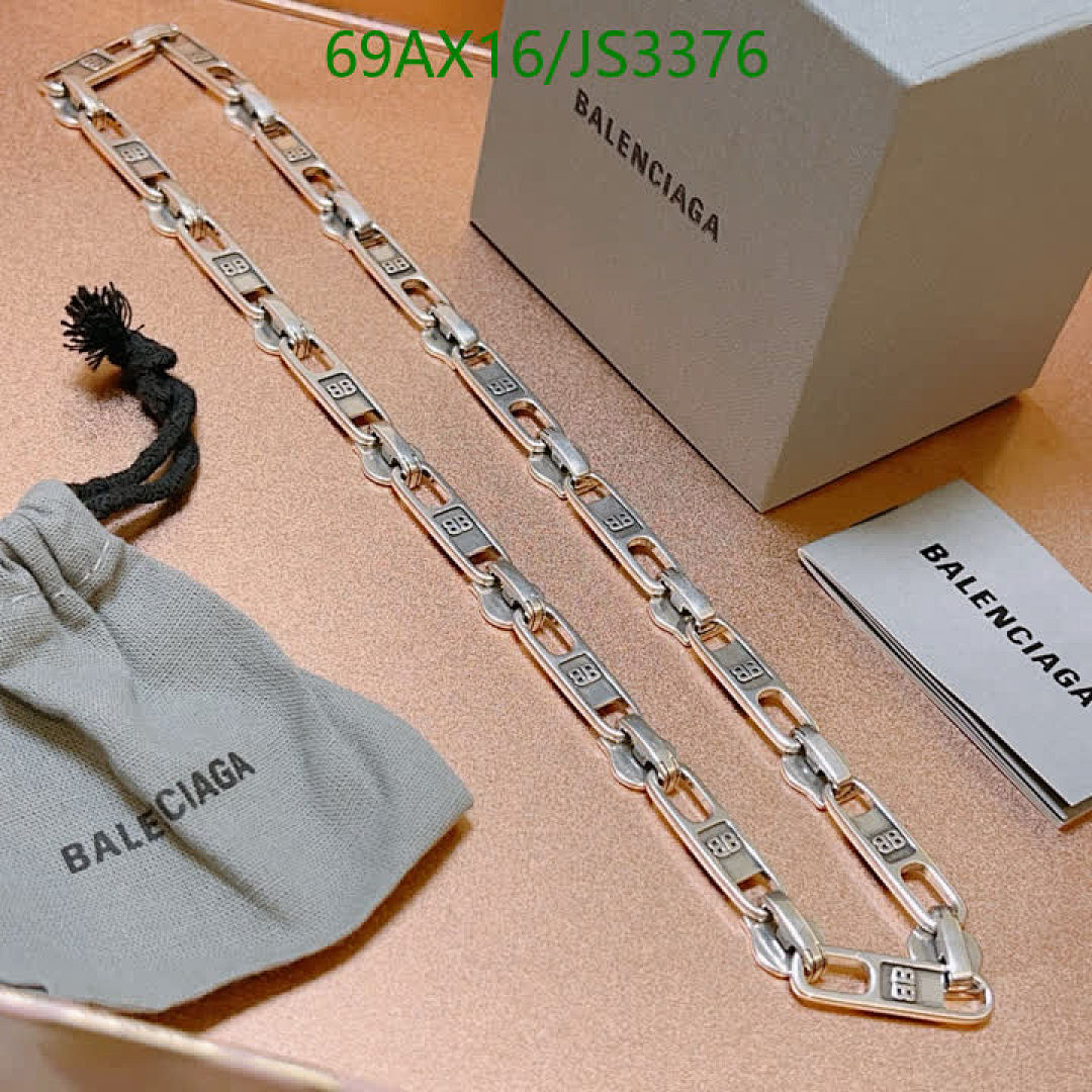 Balenciaga-Jewelry Code: JS3376 $: 69USD