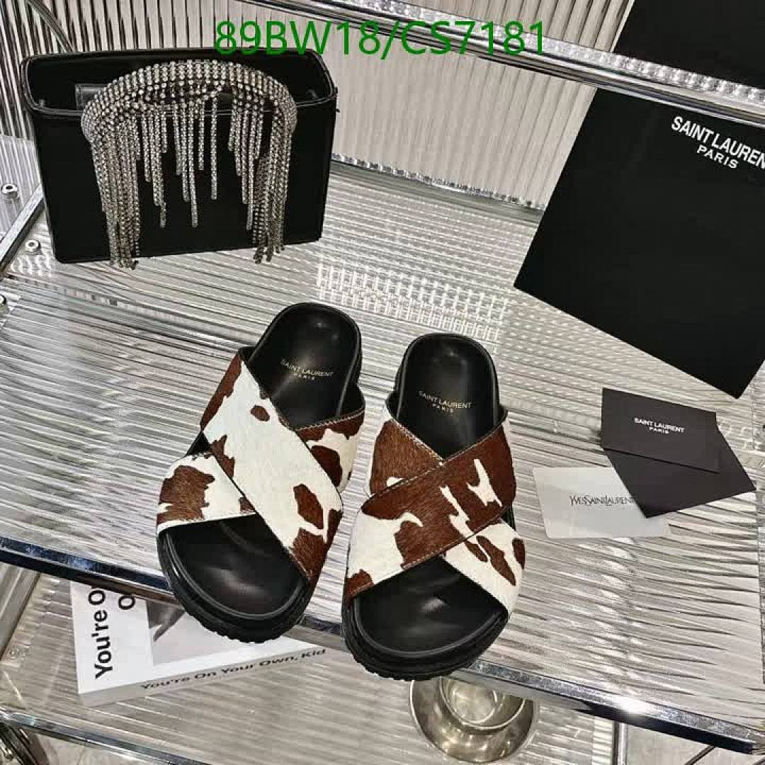 YSL-Women Shoes Code: CS7181 $: 89USD