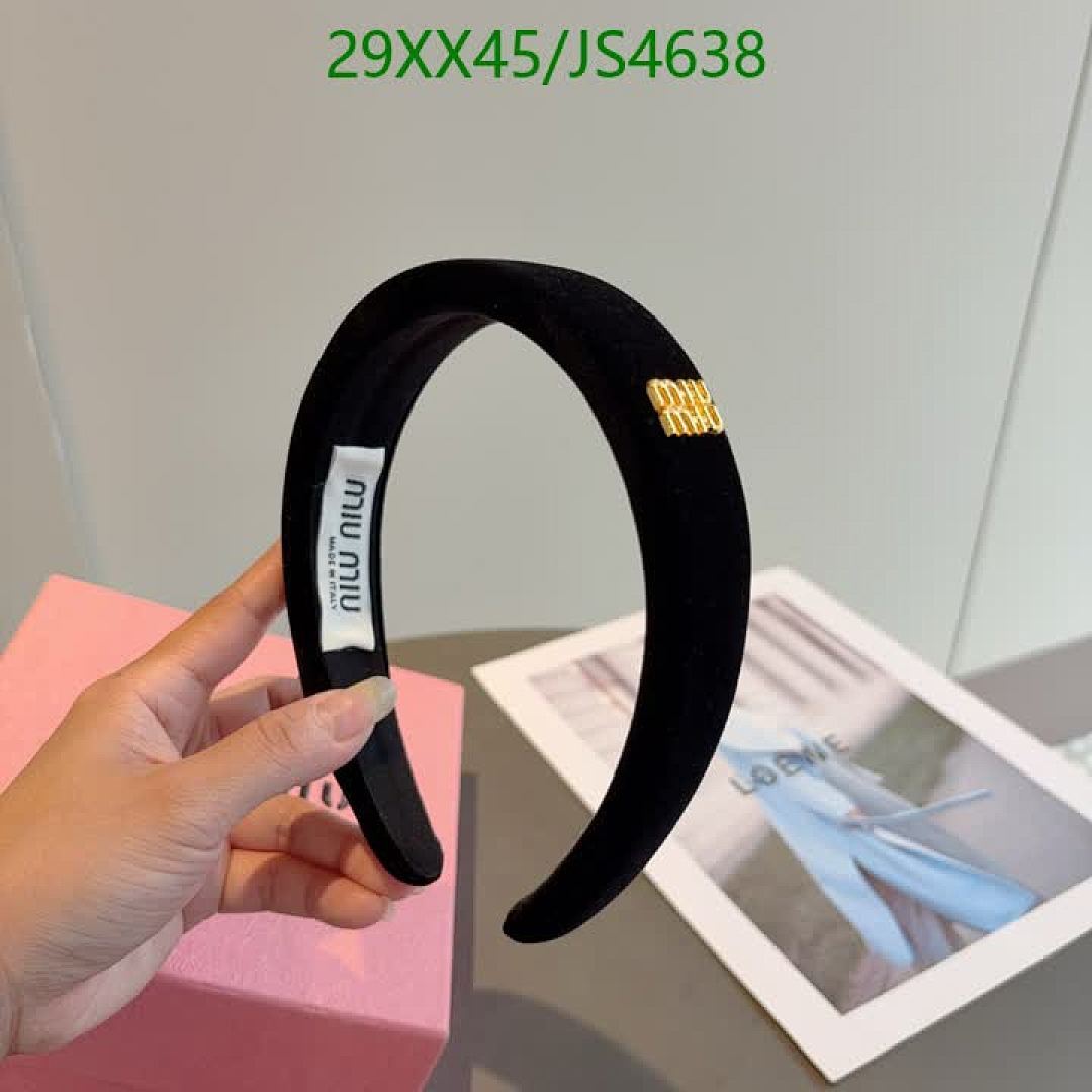 MIU MIU-Headband Code: JS4638 $: 29USD