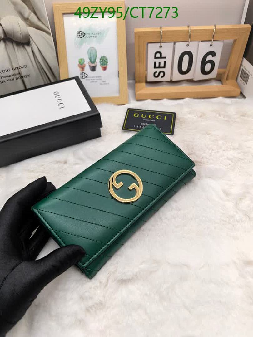 Gucci-Wallet-4A Quality Code: CT7273 $: 49USD