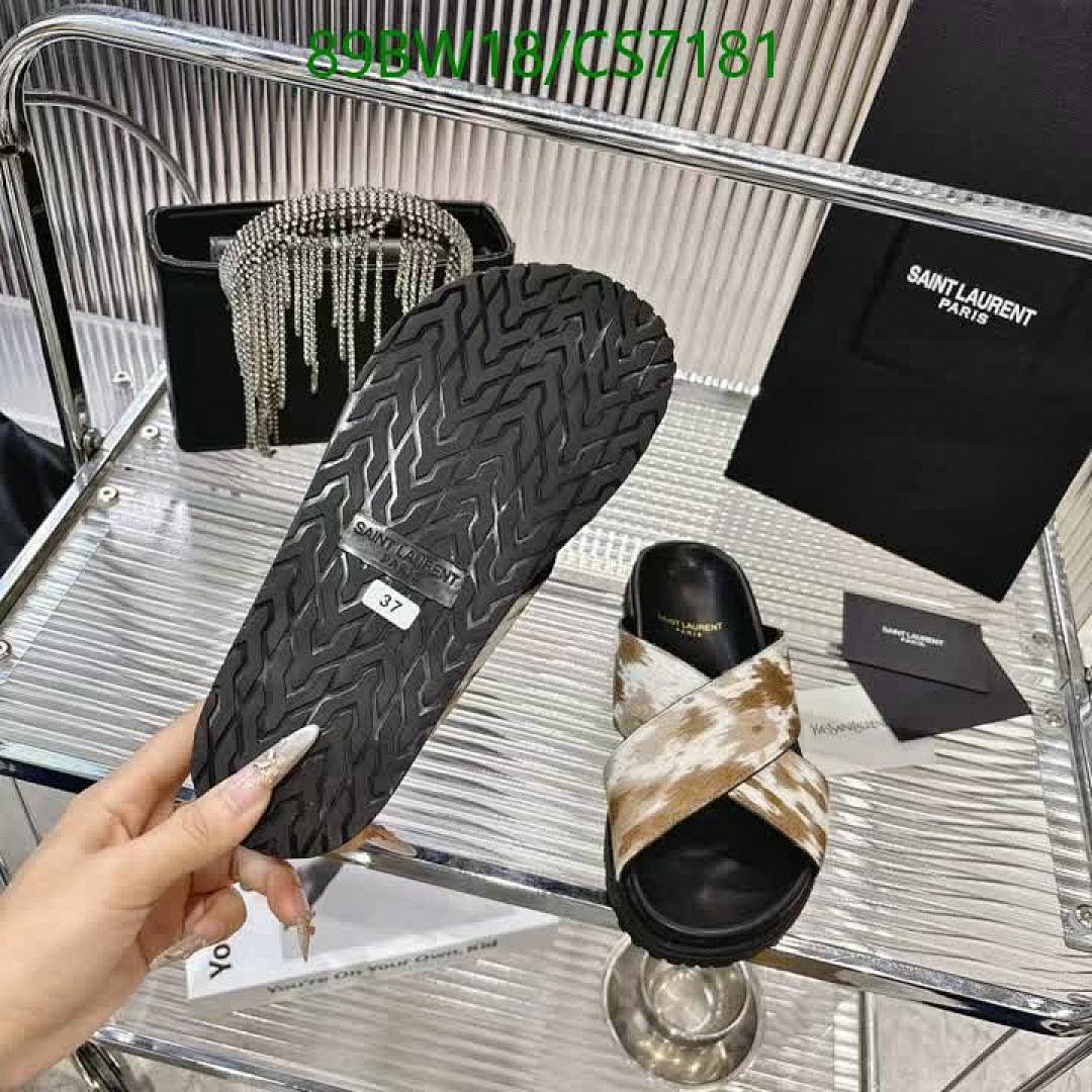 YSL-Women Shoes Code: CS7181 $: 89USD