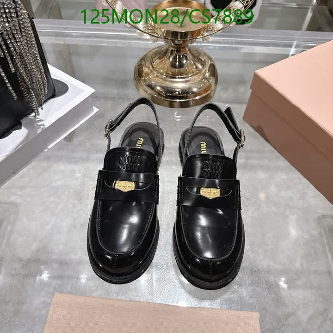 Miu Miu-Women Shoes Code: CS7889 $: 125USD