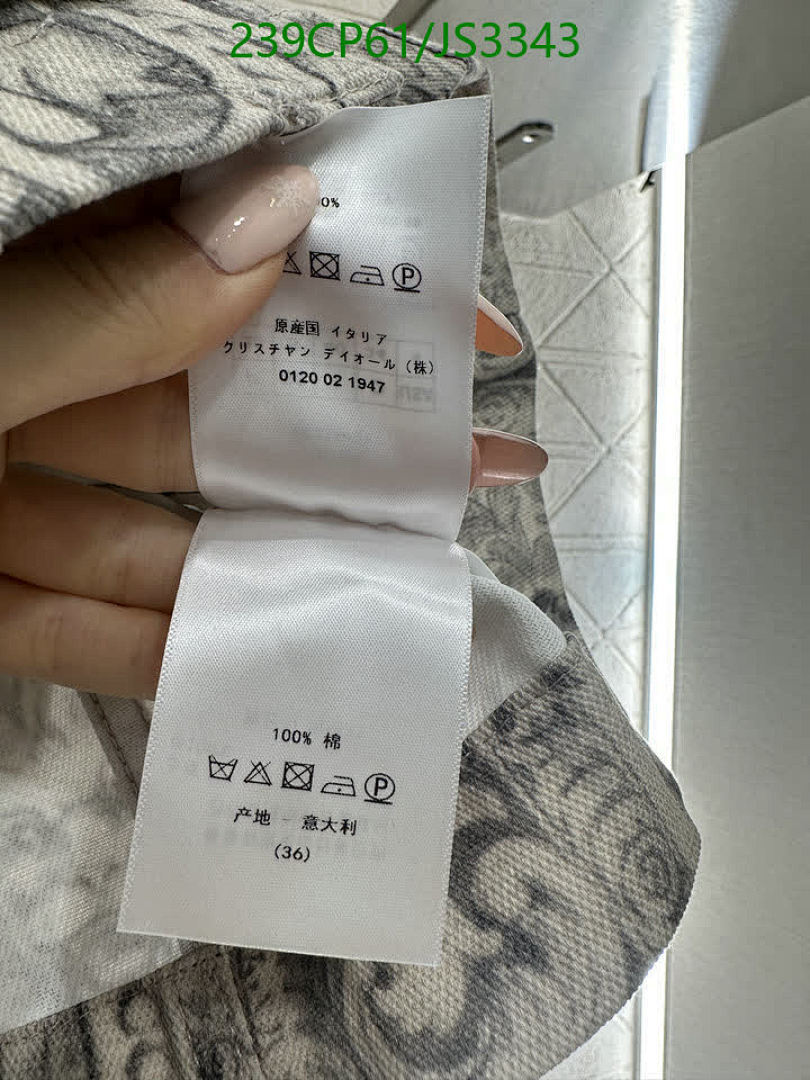 Dior-Clothing Code: JS3343 $: 239USD