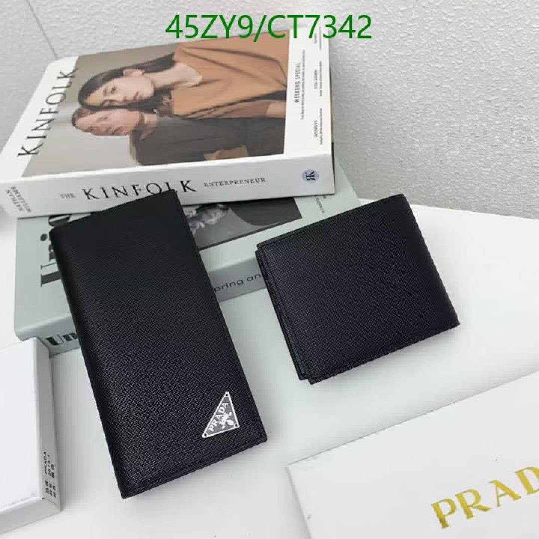 Prada-Wallet-4A Quality Code: CT7342 $: 45USD