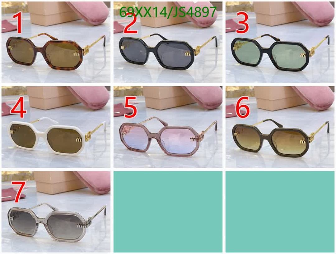 Miu Miu-Glasses Code: JS4897 $: 69USD