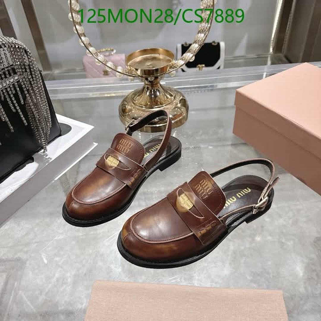 Miu Miu-Women Shoes Code: CS7889 $: 125USD