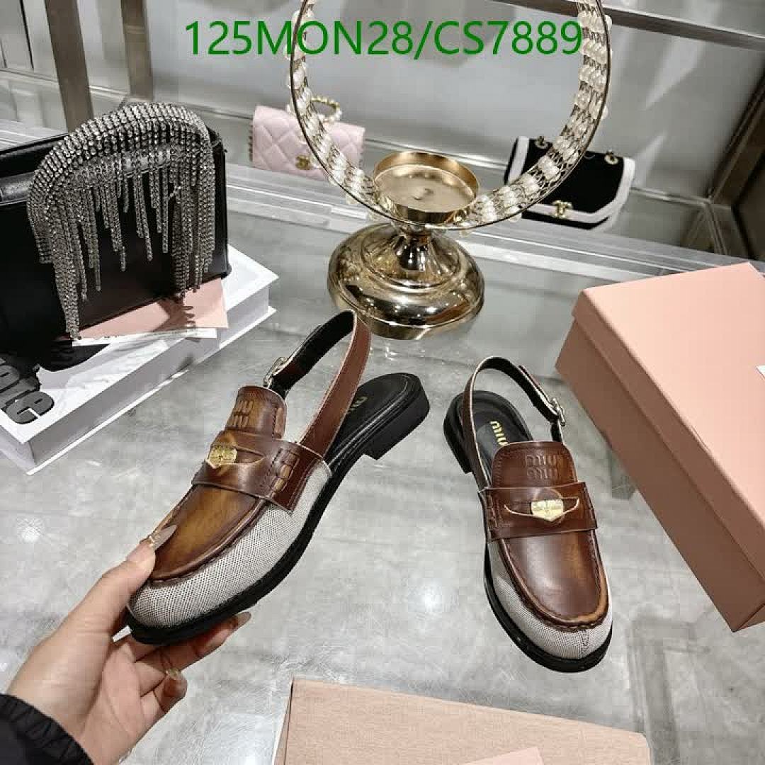 Miu Miu-Women Shoes Code: CS7889 $: 125USD
