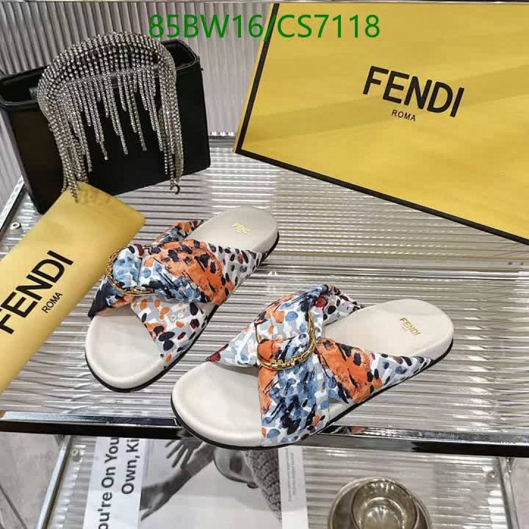 Fendi-Women Shoes Code: CS7118 $: 85USD