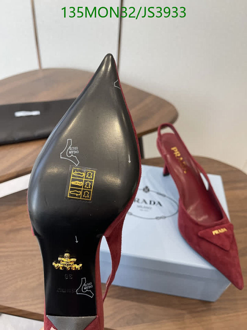 Prada-Women Shoes Code: JS3933 $: 135USD