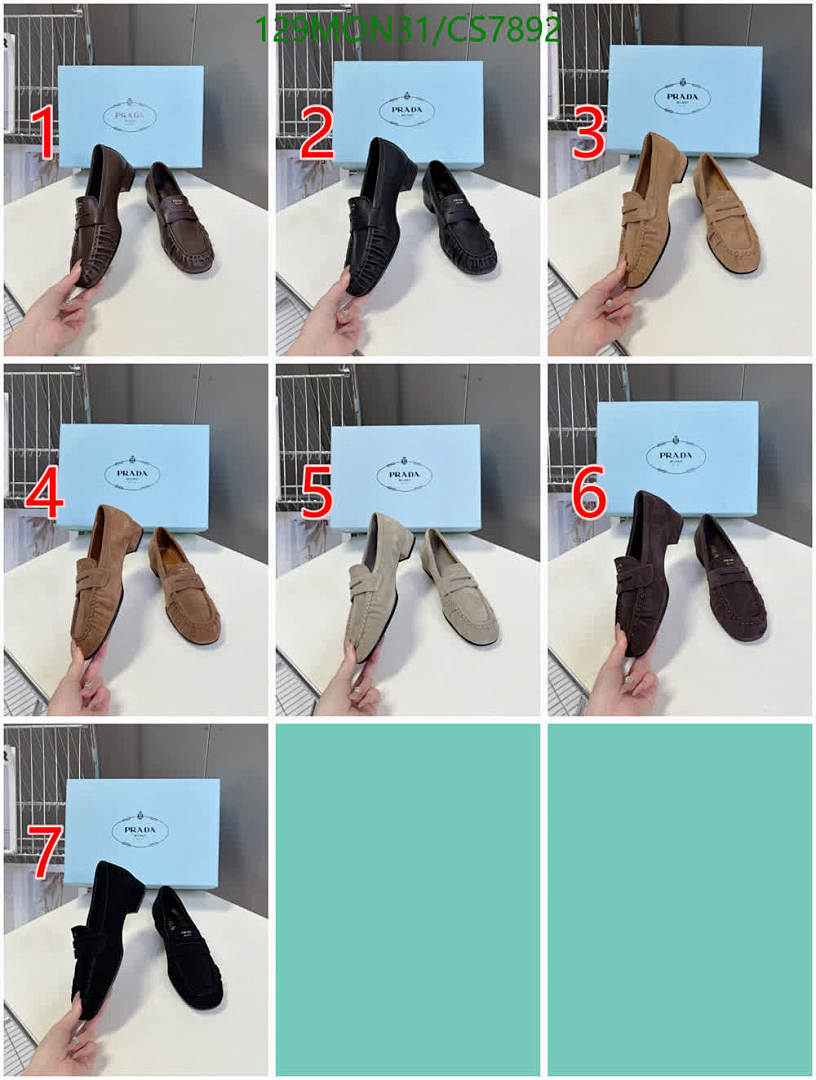 Prada-Women Shoes Code: CS7892 $: 129USD