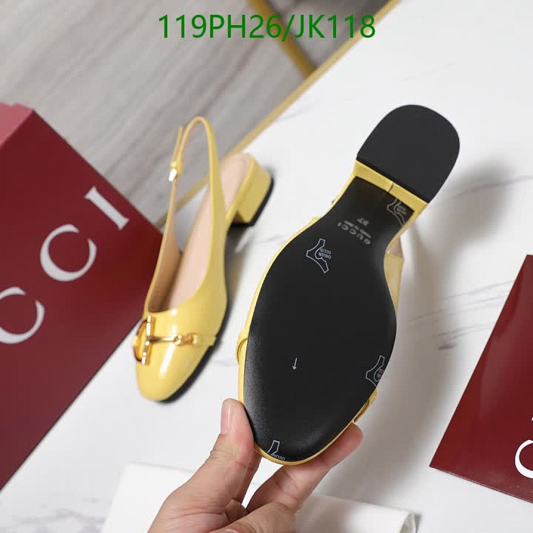 Gucci-Women Shoes Code: JK118 $: 119USD