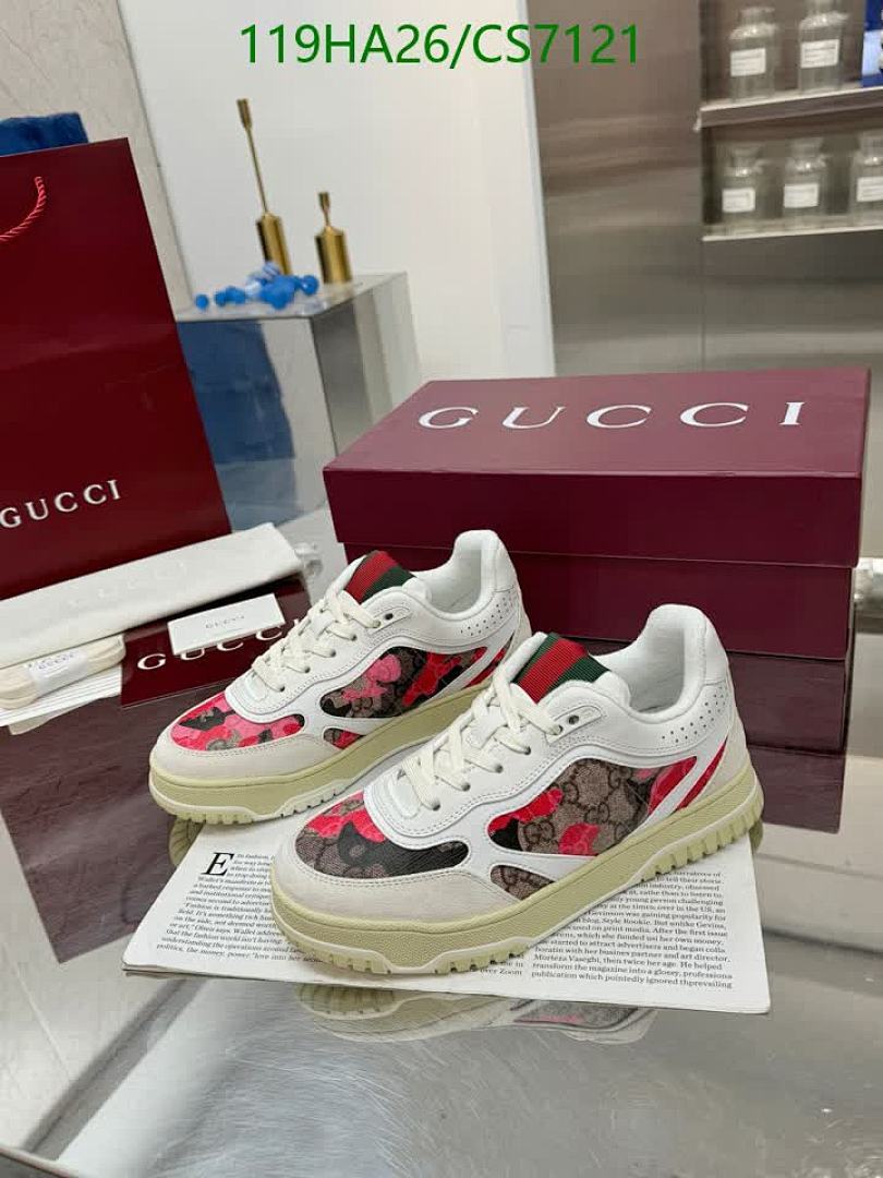 Gucci-Men shoes Code: CS7121 $: 119USD