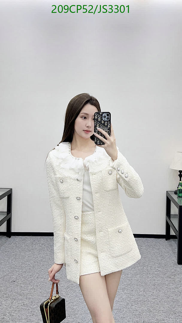 Chanel-Clothing Code: JS3301 $: 209USD