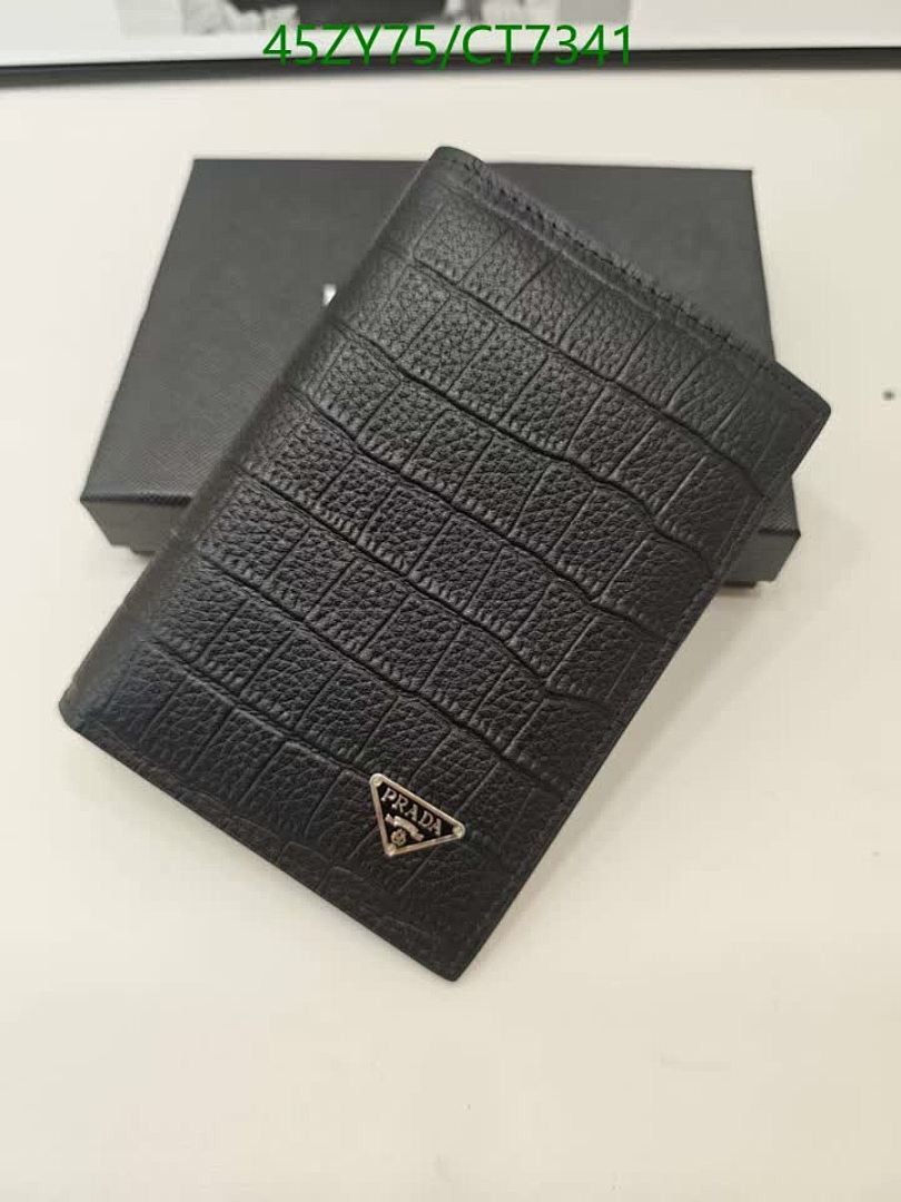 Prada-Wallet-4A Quality Code: CT7341 $: 45USD