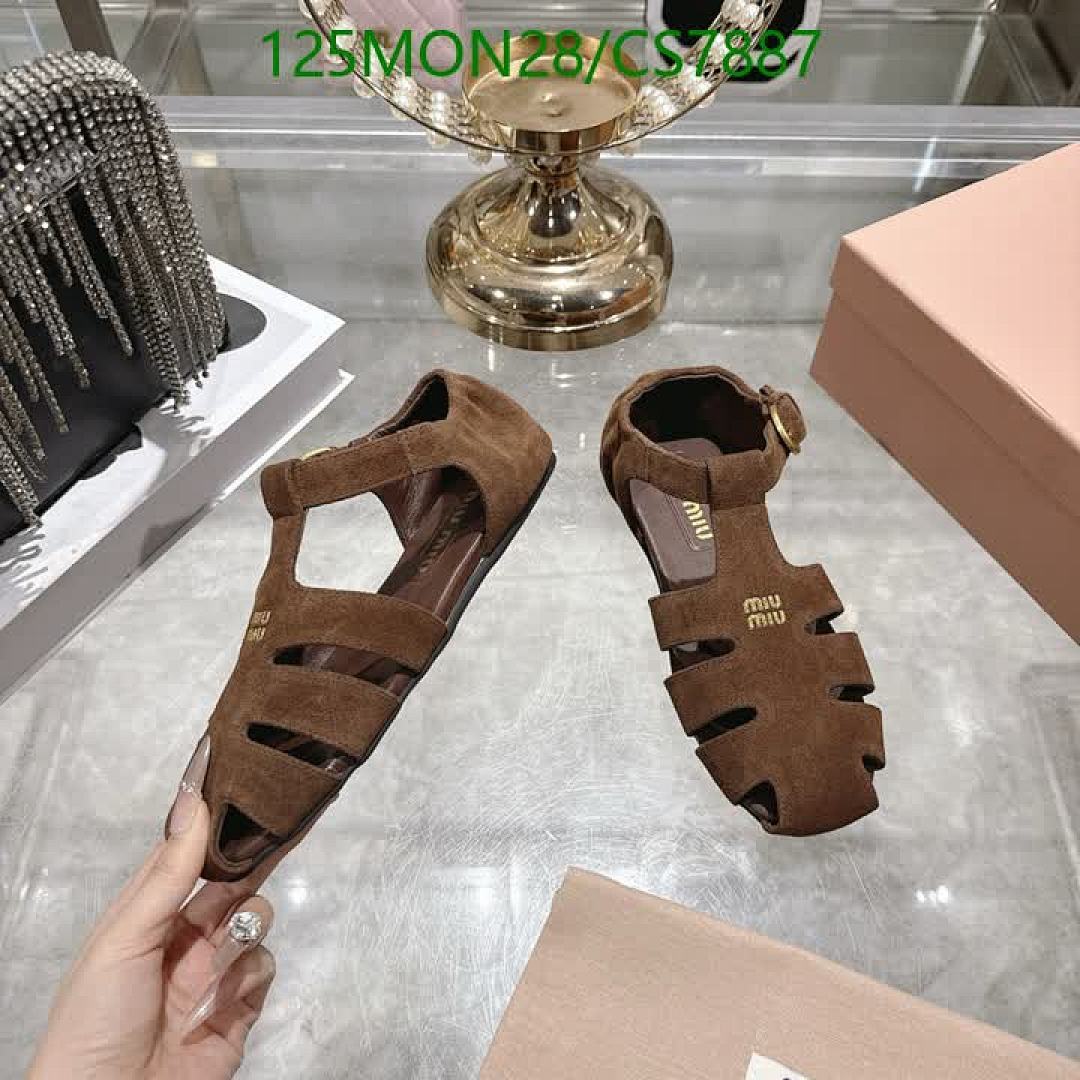 Miu Miu-Women Shoes Code: CS7887 $: 125USD