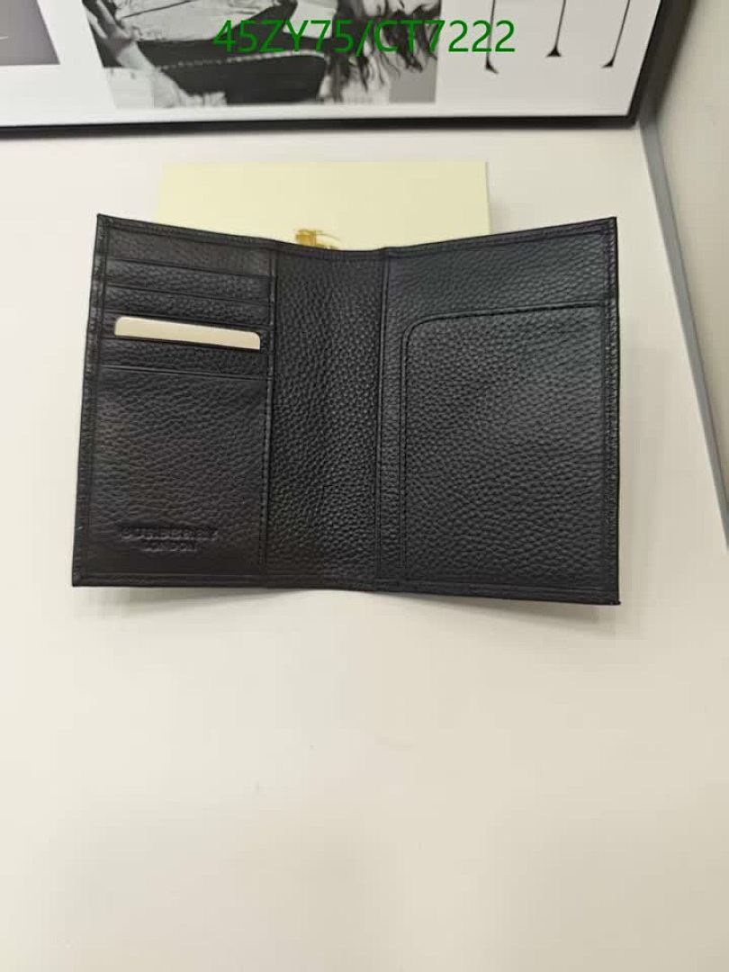 Burberry-Wallet-4A Quality Code: CT7222 $: 45USD